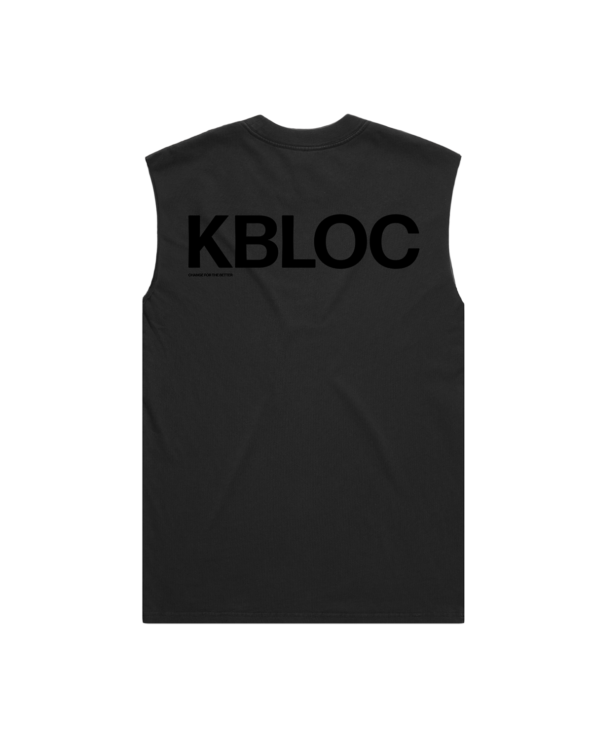 KBLOC Heavy Team Tank (Black Print) - Washed Black