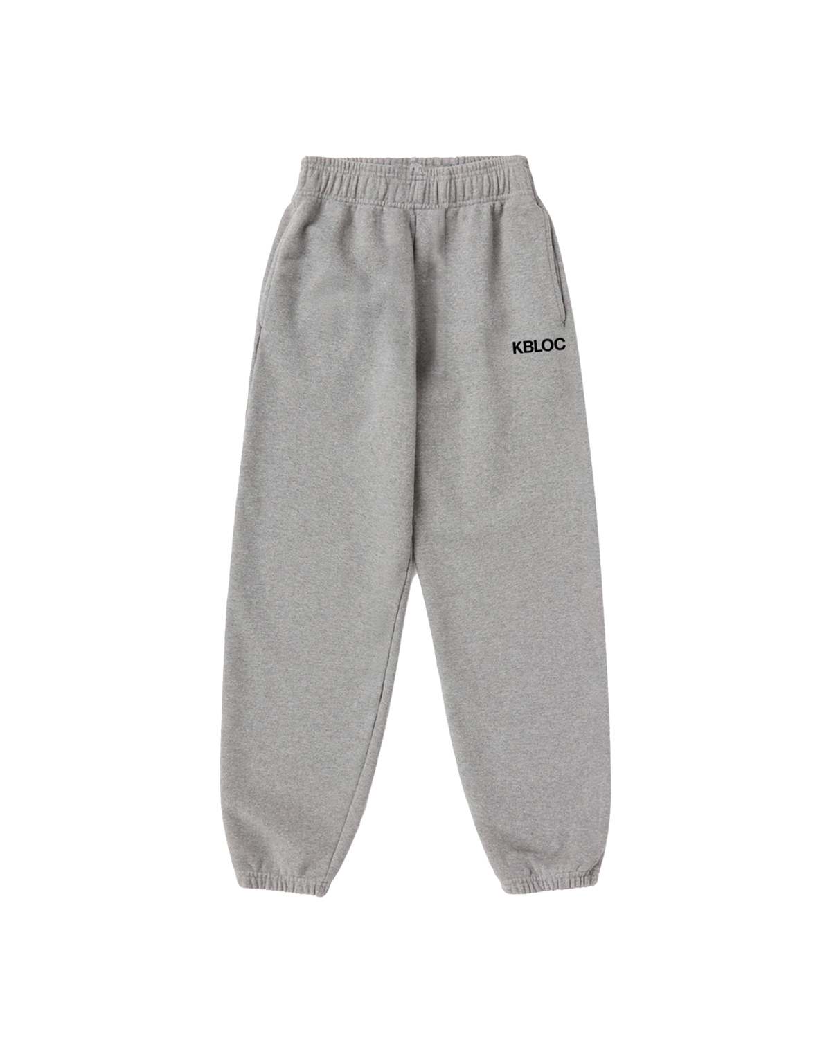 KBLOC Logo Sweatpants - Heather Grey