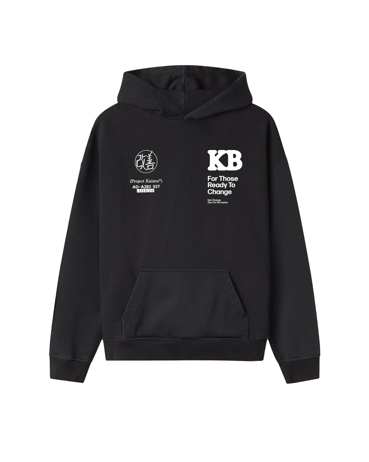 Project Kaizen Hoodie - Black